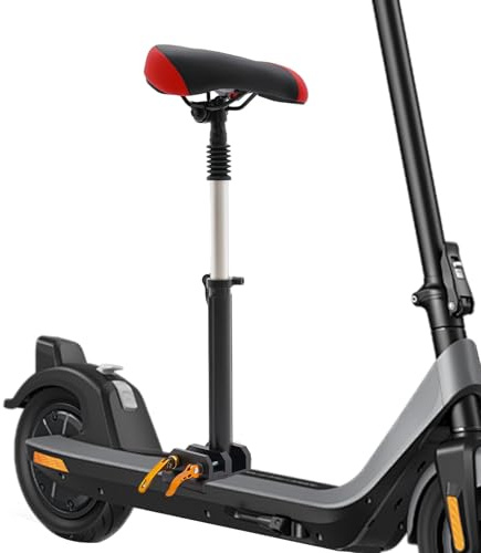 CHAPINGNI Universel Elektrscooter Sattel, Tragbar Scooter Sitz E-Scooter Zubehör Verstellbarer Stoßfester 40-60cm Höhenverstellbar Erwachsenenroller e Roller Sitz Zubehör