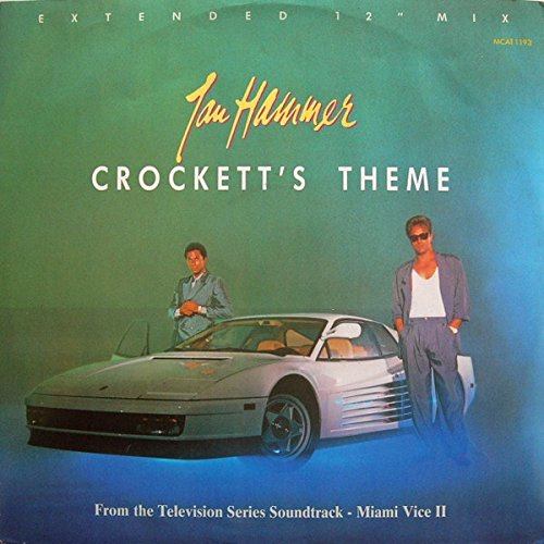JAN HAMMER - CROCKETT'S THEME - 7 INCH VINYL / 45