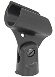 Microphone holder - plastic 28mm