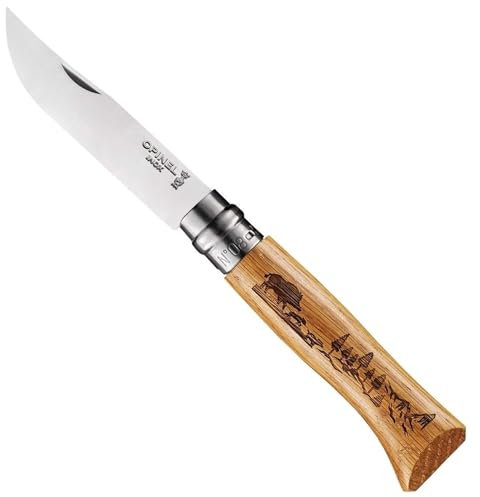 OPINEL O001624 Couteau de Poche Mixte Adulte, Brun, m