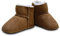 HEITMANN Babyschuhe - Lammfell, Größe:18/19;Farbe:Camel