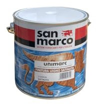 San Marco UNIMARC Finitura Legno Vernice protettiva trasparente, colore: Satinato, size: 0,75 lt