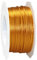 PRÄSENT C.E. Pattberg RHEIN Fil Queue de Rat Or, Bobine de 50 m Cordon Satin pour Bracelet, cordelette Collier, Largeur 3 mm, Emballage Cadeau, Accessoire de décoration