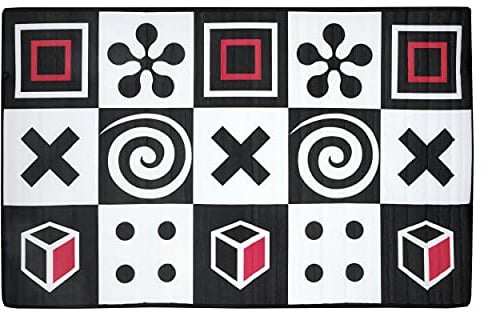 Prince Lionheart Develop Mat | Double-Sided Padded Play Mat | High-Contrast Tummy Time | Small World Play | Waterproof | Wipe Clean | Indoor & Outdoor | Durable | 92cm x 152cm – High-Contrast & Farm