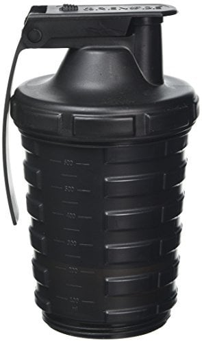 Grenade Shaker with Capsule Storage Facility, Black