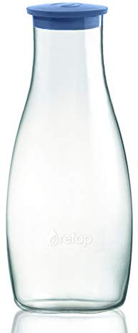 Retap BRP1.2-LDB 1.2 Jarra de agua de vidrio, azul oscuro