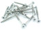 Spanplatten Holzbau Schrauben Edelstahl V2A weiss Torx Senkkopf 5x30mm, Stückzahl:10 Stk.