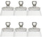 Glencairn Lot de 6 bouchons de dégustation en verre à whisky uniquement