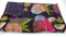 YUVANCRAFTS Indian Handmade Black Fruit Print Kantha Quilt Twin Size Cotton Kantha Throw Blanket Bedspread Single Quilt