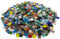 mosamare Mosaiksteine zum Basteln - Bunte Farbvarianten - (1x1 cm, 900g, ca. 1300 St.) - Glasmosaik - Keine Kunststoffverpackung - Bunt Mix