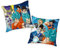 Dragon Ball Super Unisex Kissen Multicolor 100 Prozent Polyester 40 x 40 cm Anime, Fan-Merch, Filme, Gaming, Standard
