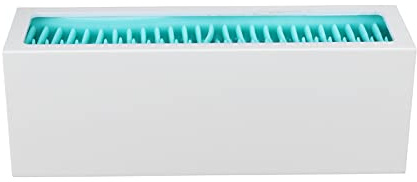 Boîte de Rangement Cosmétique, Organisateurs de Bureau Multi-usages Support de Pinceau de Maquillage en Silicone Support de Pinceau de Maquillage Créatif pour Fournitures D'art au(Blanc+bleu)