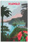 Vintage Reiseposter Maui Hawaii Leinwandbild Wandkunst Poster Dekor Malerei Poster
