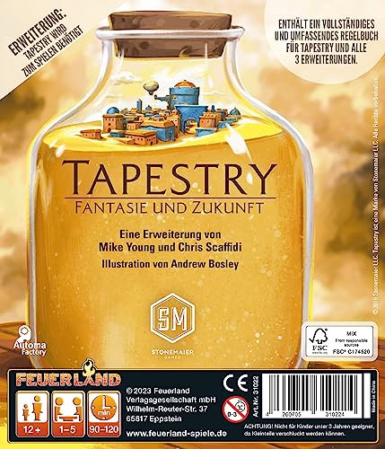 Feuerland Games 31022 Tapestry - Fantasie und Zukunft