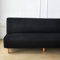 DOTBUY-SHOP Ohne Armlehne Sofahusse Stretch, Weich&Bequem Sofa Abdeckung, Sofa Überzug Armloser Möbel Protector (160-190cm,Schwarz)