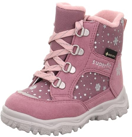 Superfit Mädchen Husky1 Warm Gefütterte Gore-tex Schneestiefel, Lila Rosa 8500, 25 EU