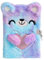 Simyron Cartoon Bear Plush Notebook With Lock, A5 Diary Writing Drawing Notepad Girls Holiday Birthday Gift, Gifts For 5 6 7 8 9 10 Year Olds