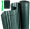 Joparri PVC Sichtschutzmatte 180 x 500 cm Sichtschutzzaun Gartenzaun mit Kabelbindern Sichtschutz für Garten Balkon Terrasse Zaun, 4-Gewicht-Verstärkung Innen, Grün