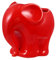Happyyami Elefant Keramik Blumentopf Zimmerpflanze Halter bürodeko büro Dekoration Topfpflanzen drinnen Vase Cartoon-Pflanzer Kaktuspflanzer Tier Container Kunsthandwerk rot