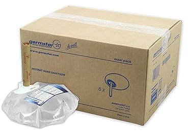 Germstar Original Händedesinfektionsmittel mit Gratis Spender | 1 x 946ml Nachfüllbeutel