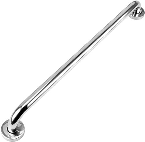 Barras de Agarre Para Baño, Barra de Agarre de Seguridad de Acero Inoxidable, Manija de Barra de Agarre de Soporte de Baño Montada en La Pared, Barra de Agarre de Seguridad Para Inodoro de Ducha(120cm