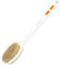 Bubbob Back Scrubber, Back Scrubber for Shower, Bath Brush Long Handle for Shower with Double Sided Bristles for Wet or Dry Brushing (Orange)