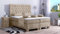 Boxspringbett Vila 240x220, DS-Beige, 7-Zohnen Taschenfederkernmatratze, Ergoflex - Inklusive Aufbau - Deutscher Hersteller