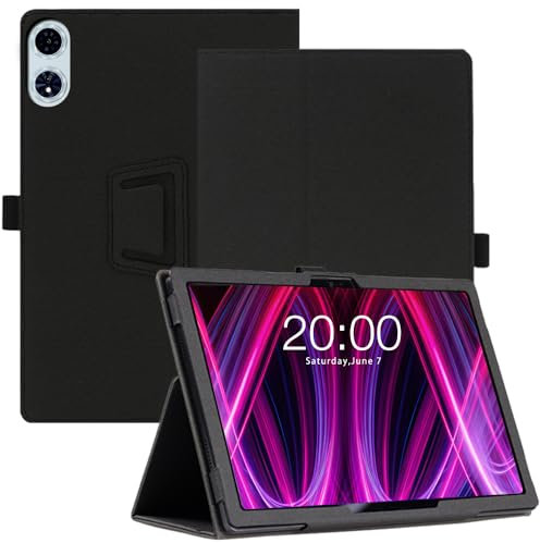 AKNICI Tablet Hülle für TECLAST T60Plus/ODEA A12/OSCAL PAD 100 Tablet 12 Zoll, PU Leder Abdeckung Klappständer Case Cover Schutzhülle mit Handschlaufe Magnet für TECLAST T60Plus 90Hz Tablet 12'' Zoll