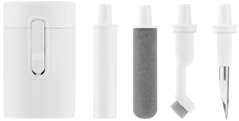 DAPOWER Mini Cleaning Kit for Airpods Pro 1 2 3 Earphones Earbuds, Phone Cleaning Kit for iPhone Speaker, Airpod Cleaner Kit with Storage Case (White)