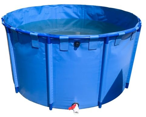 JQGADL Piscina Marco, Piscinas Desmontables Acero, Piscina Redonda sobre Rasante, Inflable Profunda 60 80 100 120 Cm Piscina De Marco Extra Grande, Piscinas(Size:2X0.8 M/2400 L,Color:Azul)