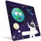 bunnyboo Schutzfolie Toniebox - Selbstklebende Toniebox Schutzfolie - Höchste Qualität - Tonie Schutz Folie in Wunderschönem Design - Made IN Germany (Astronaut mit Leuchteffekt)
