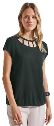 Damen Leinen-Look Shirt