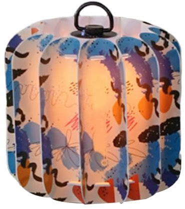 Puzzle Lamp Shade, Floor Lamp 50g Jigsaw Pendant Fixture, Waterproof Lampshade Replacement Part, Lighting Decor for Outdoor Gatherings, Portable and Creative Design