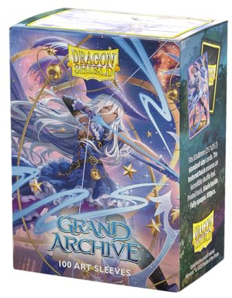 Dragon Shield | Grand Archive Matte Art Sleeves | 100 CT - Smooth & Tough Premium TCG Sleeves | Compatible with Pokemon, One Piece & Magic the Gathering | Diana, Moonpiercer