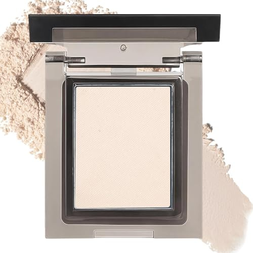 Single Matte Beige Eyeshadow Palette - Long-Lasting & Smudge-Proof Pressed Powder - Creamy Velvet Neutral Nudes Eye Shadow Palette, Primer Base Makeup - 02, Beige