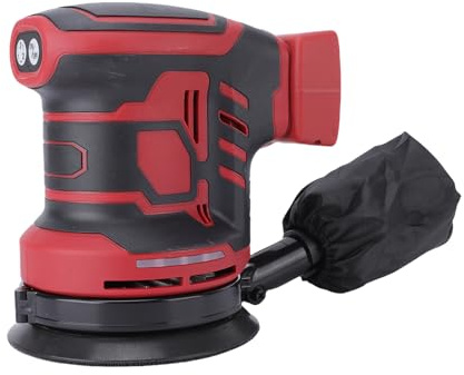 Fockety Elektrischer Diamantpoliermaschine, 3 Zahnräder 300W Pinselmotor Schleifmaschine Holzbearbeitungsschleifer mit Batterieleistung für Holzschleifen, Autopolieren