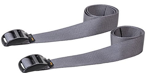 AceCamp, Packriemen, Gurtband, 2 x Grau, 2.5 x 65 cm, 9035