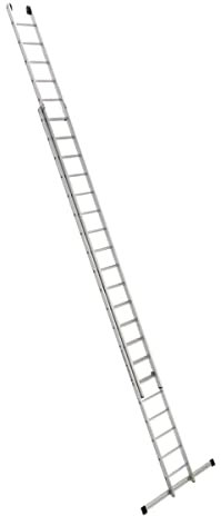 Alu-Schiebeleiter 2-teilig 2x20 Sprossen