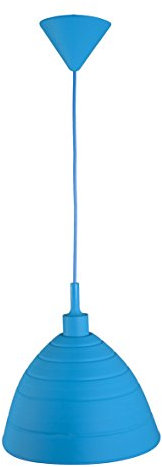 Smartwares Silikon-Hängeleuchte Silly, individuell formbar, blau 6000.580