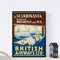 Nacnic Vintage Poster Vintage Poster British Airways. A4-Format