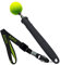 ASCO Target Stick - Target Stab für Hunde Katzen Targettraining - Targetstick ausziehbar mit Softball - Edelstahl Targetstab mit Teleskopfunktion, schwarz