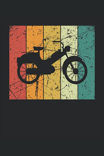 Mofa Moped Mofafahrer Notizbuch