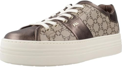 Nero Giardini I411614D Sneakers Donna in Pelle E Materiale Tecnico