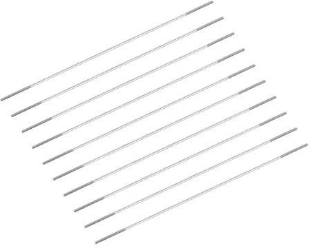 METALLIXITY 20Stk Beidseitige Stiftschraube M3 180mm 304 Edelstahl Stabschraube für Haushalt