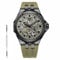 Edox EDOX 85303-357GNCAV-VONB Delphin Mechano Grünes Gummi-Urethan-Armband Automatik 316L Edelstahl Uhr mit Uhren-Einstellwerkzeug, Armbandtyp, Armbandtyp, Armbandtyp: