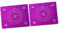 4 Pcs Bread Baking Pan Silicone Baking Mats Macaron Silicone Baking Mats Pastry Rolling Mat Fondant Pizza Mat Silicone Loaf Pan Purple Pastry Mat Baking Pad with Measurements Fudge
