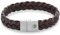 Rebel and Rose RR-M0028-S - Full Metal Braided - Armband-Größe M, Perlen oder Leder Armband