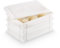 DIE BOX FABRIK 3x Pizzaballenbox Gusto + 1 Deckel, 40x30x7 cm | Gärbox, Teigwanne für Pizzateig. Teigbox für 6 Pizzaballen, Pizzateigbehälter (3x Gusto Box + 1x Deckel)
