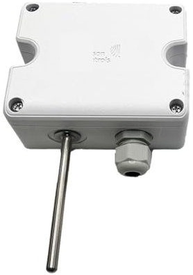 HEXEH Wandmontierter Temperatursensor HT7000W3V0 0~50℃ 0-10V Geeignet for Testräume, Fabriken, Schulen, Innenhöfe und viele andere Orte.