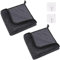 ZOCONE 2 Pcs Bathroom Drying Cloth Wipe 40×60cm Wonder Wipes with 2 Hooks, Drying Towel Cleaning Cloth Super Absorbent Wipes Bathroom Cloths for Showers Glass Car